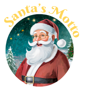 Santa's Motto logo